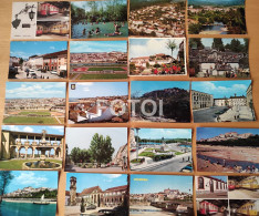 LOT 20 OLD POSTCARDS COIMBRA STADIUM TRAM  PORTUGAL FOTO POSTAIS CARTES - Coimbra