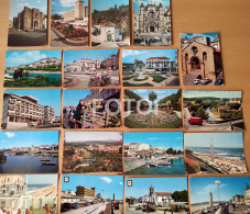 LOT 20 OLD POSTCARDS COIMBRA FIGUEIRA PORTUGAL FOTO POSTAIS CARTES - Coimbra