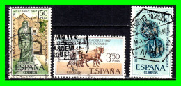 ESPAÑA.-  SELLOS AÑO 1967 - BIMILENARIO DE LA FUNDACION DE CACERES - - Used Stamps