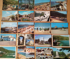 LOT 20 OLD POSTCARDS SETUBAL SESIMBRA PORTUGAL FOTO POSTAIS CARTES - Setúbal