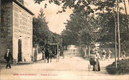 N55 - 38 - SAINT-JEAN-DE-BOURNAY - Isère - Avenue De La Gare - Saint-Jean-de-Bournay