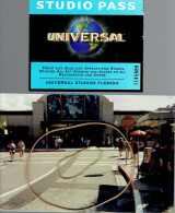 Souvenir D'une Visite Aux Universal Studios Florida (Orlando), USA : 2 Tickets +  Photo Originale (1997) - Tickets - Vouchers