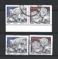 Sweden 1997 Snow Leopard Y.T. 1971/1972+1971a (0) - Gebruikt