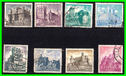 ESPAÑA.-  SELLOS AÑO 1966  - CASTILLOS DE ESPAÑA.- SERIE - Used Stamps