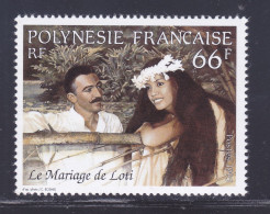 POLYNESIE N°  482 ** MNH Neuf Sans Charnière, TB (D7707) Le Mariage De Pierre Loti- 1995 - Unused Stamps