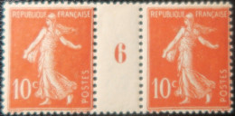 LP2943/78 - FRANCE - 1906 - TYPE SEMEUSE CAMEE - N°135 (millésime 6) TIMBRES NEUFS**(1t)/*(1t) - Millesimes