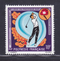 POLYNESIE AERIENS N°   52 ** MNH Neuf Sans Charnière, TB (D7708) Jeux Du Pacifique Sud, Le Golf - 1971 - Nuovi