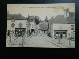 CHATILLON SUR LOIRE                            PLACE SAINTE ANNE - Chatillon Sur Loire