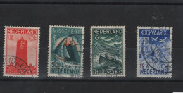 Niederlande Michel Kat.No.  Used 262/265 (3) - Oblitérés