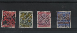 Niederlande Michel Kat.No. Used 201/204 - Oblitérés