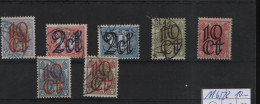 Niederlande Michel Kat.No. Used  116/122 - Used Stamps