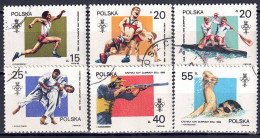 Polen 1988 - Olymp. Spiele, Nr. 3149 - 3154, Gestempelt / Used - Usati