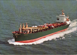 ! Moderne Ansichtskarte MS Fidelio, Car Carrier Ship, Soya Wallenius Lines, Norwegen, Norway - Koopvaardij