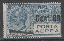 ITALIA 1927 - Effigie Posta Aerea 80 C. Su 1 L. ** - Posta Aerea