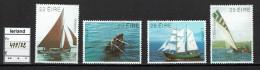 Ireland 1982 - YT 479/482 ** MNH - Bateaux Irlandais, Irish Boats - Unused Stamps