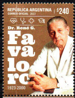 Argentina 2023 ** Tribute To Dr. Rene Favaloro, Doctor, Inventor, Educator And Heart Surgeon. - Ongebruikt