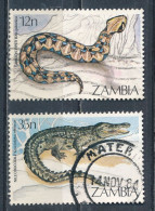 °°° ZAMBIA - Y&T N°306/8 - 1984 °°° - Zambie (1965-...)