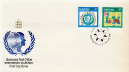 Guernsey Set On FDC - Sonstige & Ohne Zuordnung