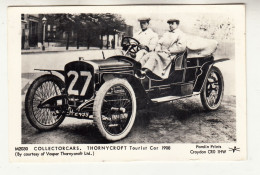 CT77. Postcard. Vintage Car.  Thornycroft Tourist Car, 1908. - PKW