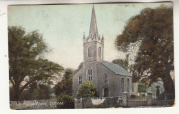 CT91. Vintage Postcard. Liff Parish Church,  Dundee. - Angus