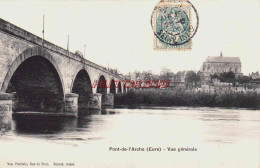 CPA  - PONT DE L'ARCHE - VUE GENERALE - Pont-de-l'Arche