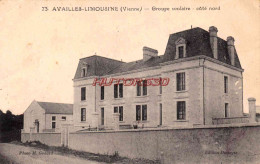 CPA AVAILLES LIMOUZINE - GROUPE SCOLAIRE - Availles Limouzine