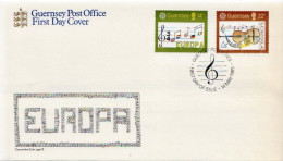 Guernsey Set On FDC - 1985