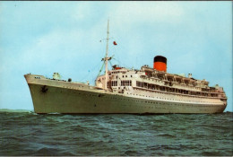 ! Moderne Ansichtskarte Dampfer MS Oranje , NDSM Ship, Amsterdam, Niederlande - Piroscafi