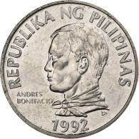 Philippines, 2 Piso, 1992, Acier Inoxydable, SUP, KM:258 - Filippijnen