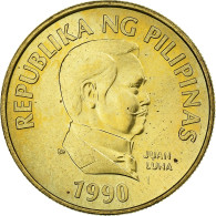 Philippines, 25 Sentimos, 1990, Laiton, SPL, KM:241.1 - Philippinen