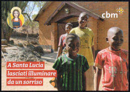 RELIGION / ILLNESSES - ITALIA - CBM - A SANTA LUCIA - LASCIATI ILLUMINARE DA UN SORRISO - PROMOCARD - I - Santé