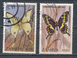 °°° ZAMBIA - Y&T N°652/54 - 1997 °°° - Zambie (1965-...)
