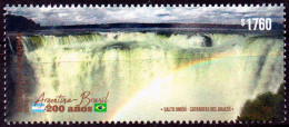 Argentina 2023 ** 200 Years Of Diplomatic Relations With Brazil. Iguazu Waterfalls. - Ongebruikt