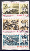 Polen 1987 - 2. Weltkrieg, Nr. 3113 - 3115, Gestempelt / Used - Used Stamps