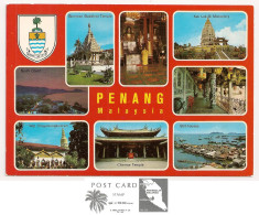 Malaysia Penang Multiview Multi View 8 +/-1975's_UNC SUP_Kruger 88_100.169_S Abdul Majeed+CO_PG+KL_CPSM_cpc - Malasia