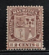 MAURITIUS Scott # 138 Unused NO GUM - Symbols Of The Colony - Mauritius (...-1967)
