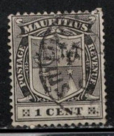 MAURITIUS Scott # 137 Used - Symbols Of The Colony - Mauritius (...-1967)