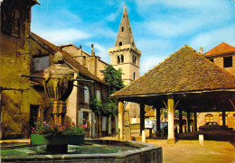 38 - Mens - La Pittoresque Place De L'église - Mens