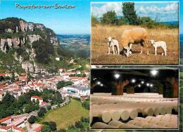 12 - Roquefort Sur Soulzon - Multivues - Moutons - Caves - CPM - Voir Scans Recto-Verso - Roquefort