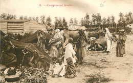 Scènes Et Types - Afrique Du Nord - Campement Arabe - Animée - CPA - Carte Neuve - Voir Scans Recto-Verso - Afrique