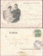 Ansichtskarte Brandenburg An Der Havel Ehepaar 13.Februar 1905 - Brandenburg