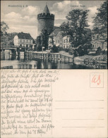 Brandenburg An Der Havel Straßenpartie - Gasthaus Steintorturm 1917 - Brandenburg