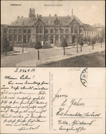 Ansichtskarte Rathenow Straßenpartie Am Postamt 1913 - Rathenow