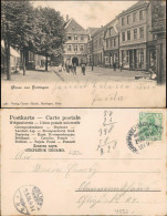 Ansichtskarte Hattingen Straßenpartie Geschäfte 1904 - Hattingen