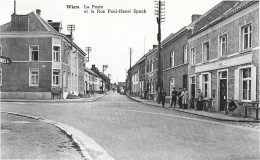 Wiers La Poste Et La Rue Paul-Henri Spaak - Colfontaine