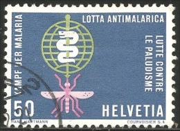 842 Suisse 1962 Malaria Paludisme (SUI-166) - Medicine