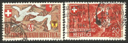 842 Suisse 1941 Semi-postal Tell Chapel Chemin Creux (SUI-87) - Cristianismo