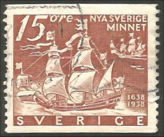 840 Sweden 1925 King Roi Gustaf V 15o Red Rouge Bande Strip 4 Vertical Line (SWE-410) - Usados