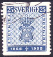 840 Sweden 1955 Coat Of Arms Armoiries (SWE-409) - Briefmarken