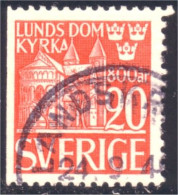 840 Sweden 1946 Cathédrale Lund Cathedral (SWE-294) - Abdijen En Kloosters